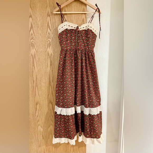 Christy Dawn Emma Dress in Evergreen Apple Harvest size S BNWT - Picture 4 of 6